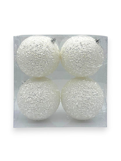 XMS WHITE SEQUIN BALL