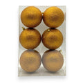 GLITTER  BALL 100MM 6PC/BX