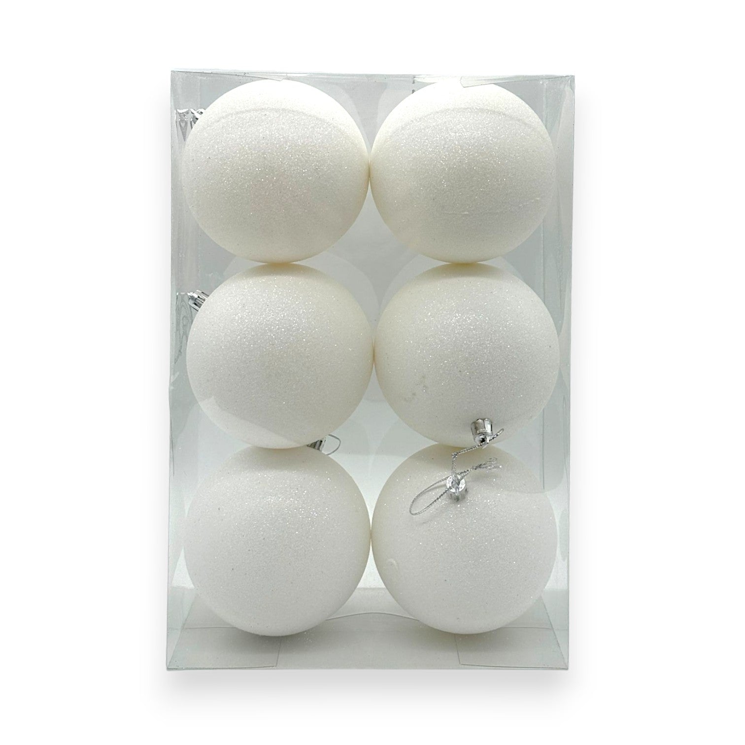 GLITTER  BALL 100MM 6PC/BX