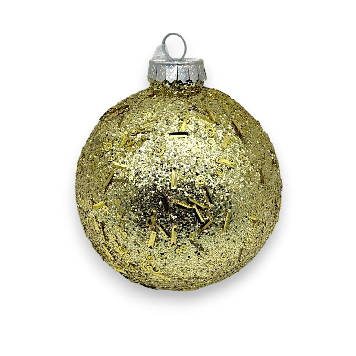 XMS BALL WITH GLITTER