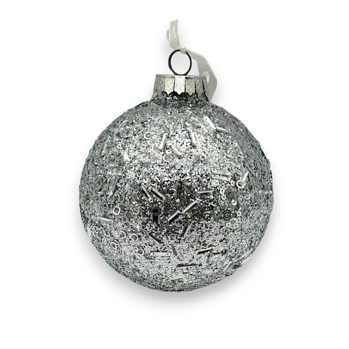XMS BALL WITH GLITTER