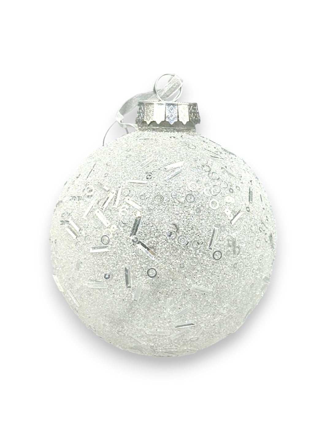 XMS BALL WITH GLITTER