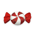CANDY RD/WH 11"L SPRINKLES