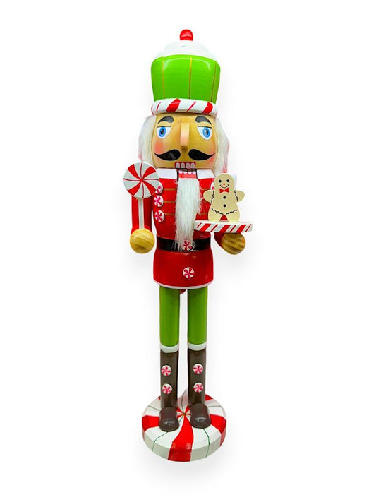 NUTCRACKER 15" PEPPERMINT CANDY