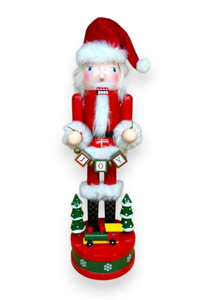 NUTCRACKER 15" SANTA JOY