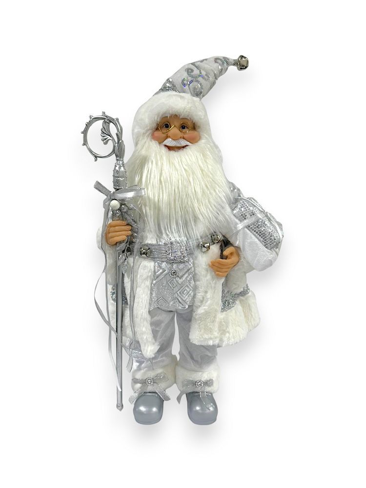 CHRISTMAS SILVER SANTA