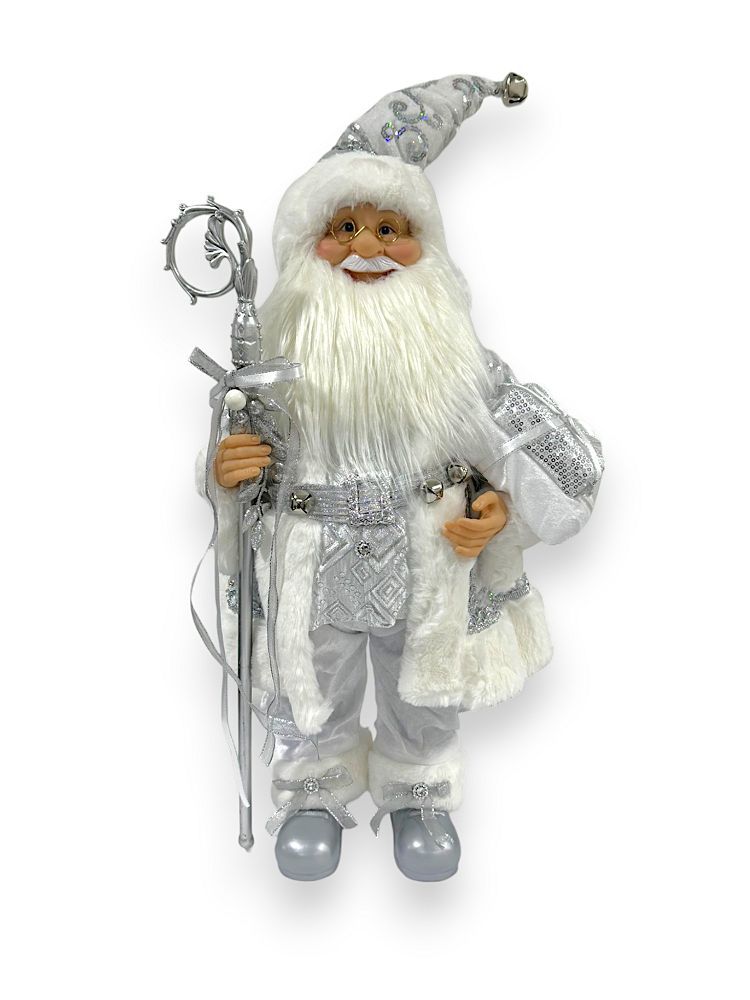 CHRISTMAS SILVER SANTA