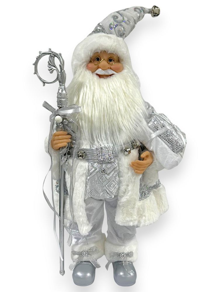 CHRISTMAS SILVER SANTA