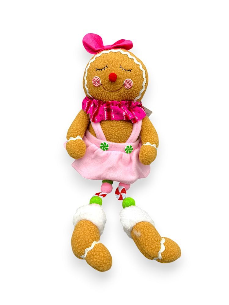 GINGERBREAD PLUSH 18"