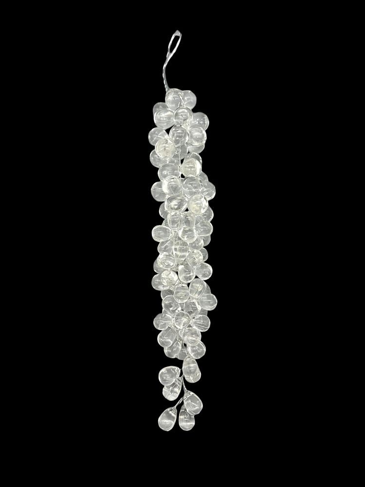 Acrylic Hanging Crystal Drop 8"