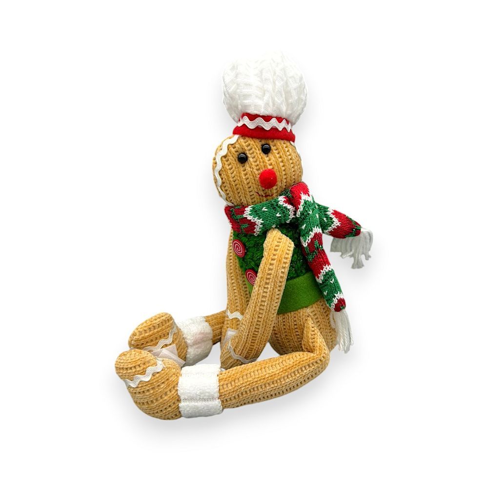 GINGERBREAD HANGING PLUSH 12"