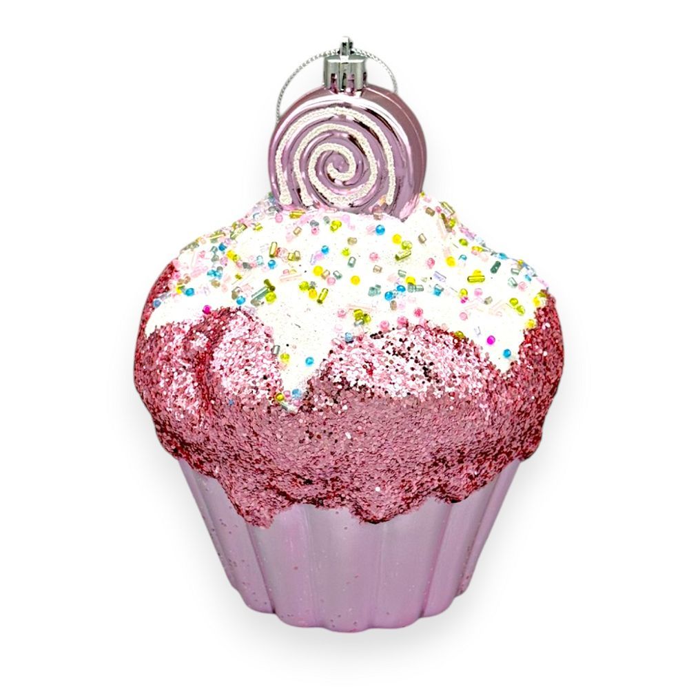 Cupcake Ornaments 7"