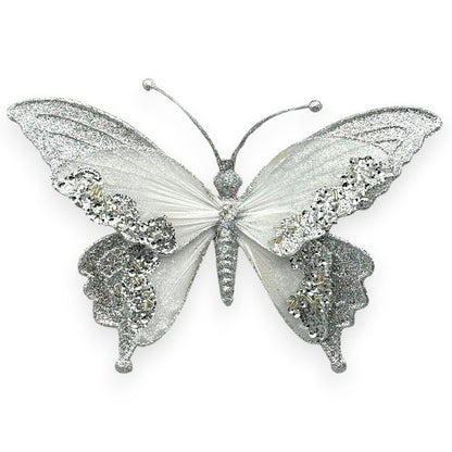 Sequined Butterfly Clip-On 9"