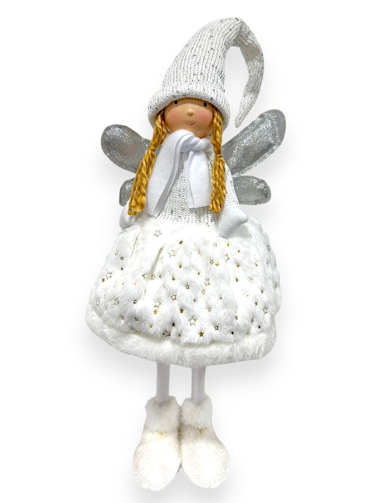Angel Dolls with Glitter Wings 20"