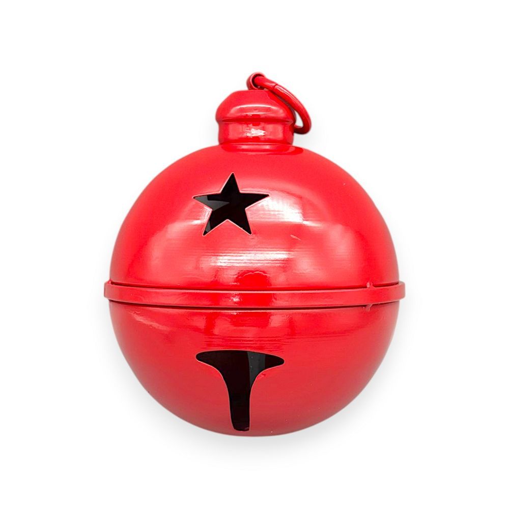 Metal Jingle Bell Ornament  6"