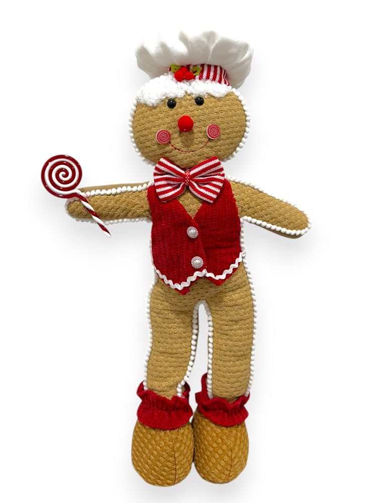 Gingerbread Plush Doll 22"