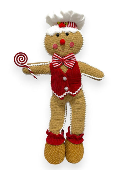 Gingerbread Plush Doll 22"