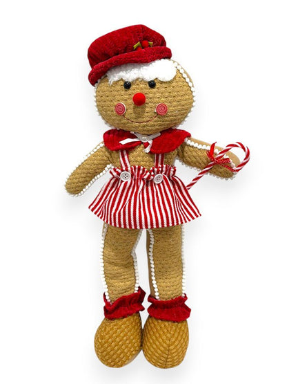 Gingerbread Plush Doll 22"