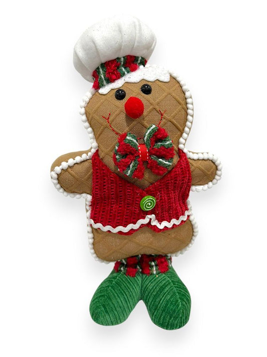 Gingerbread Plush Doll 14"