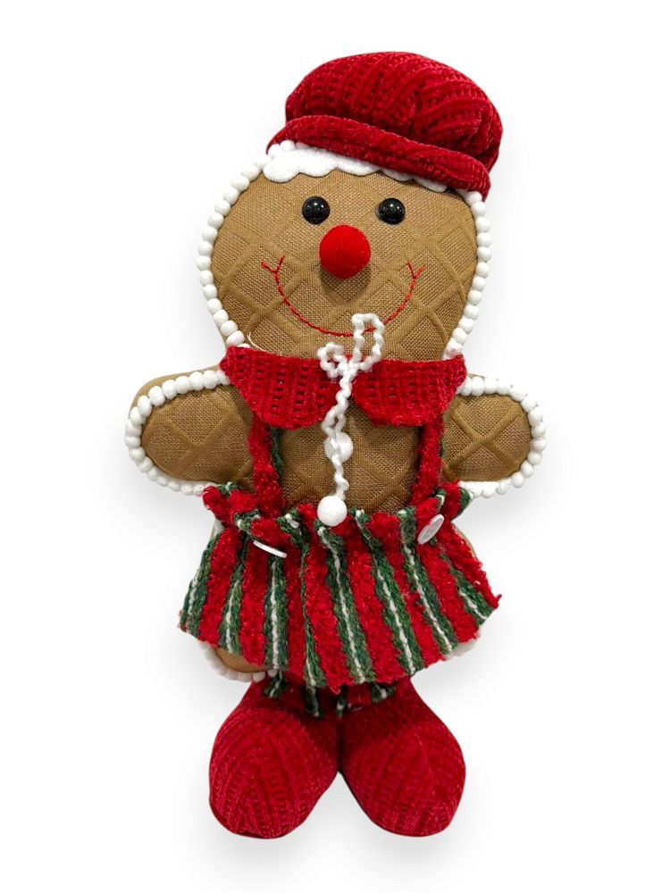 Gingerbread Plush Doll 14"