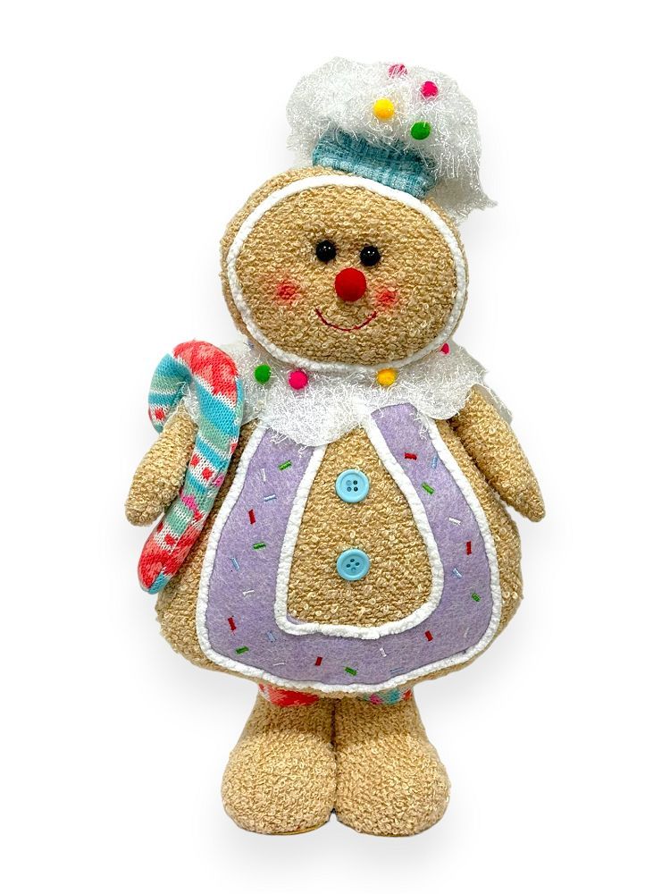 Gingerbread Plush Donut Outfit 14"