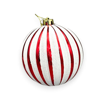 Red & White Candy Stripe 1pc