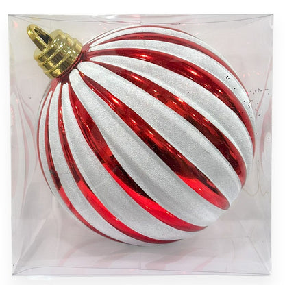 Red & White Candy Stripe 1pc