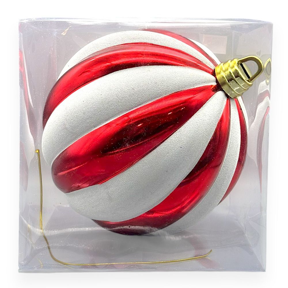 Red & White Candy Stripe 1pc