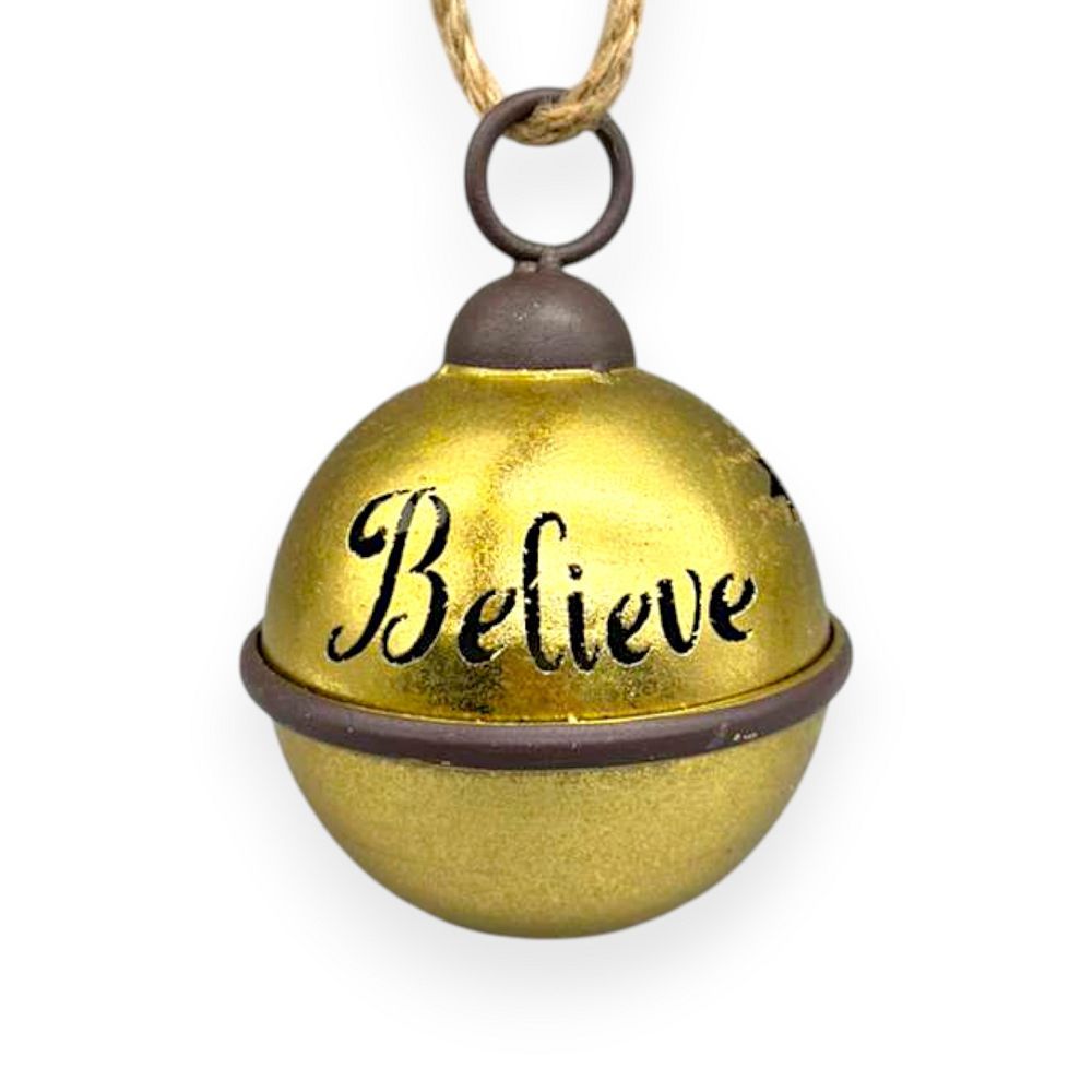 Believe Christmas Bell 5"