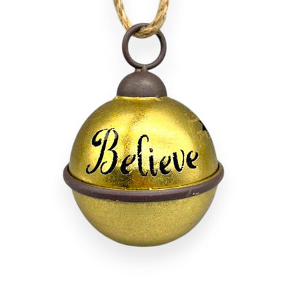 Believe Christmas Bell 5"