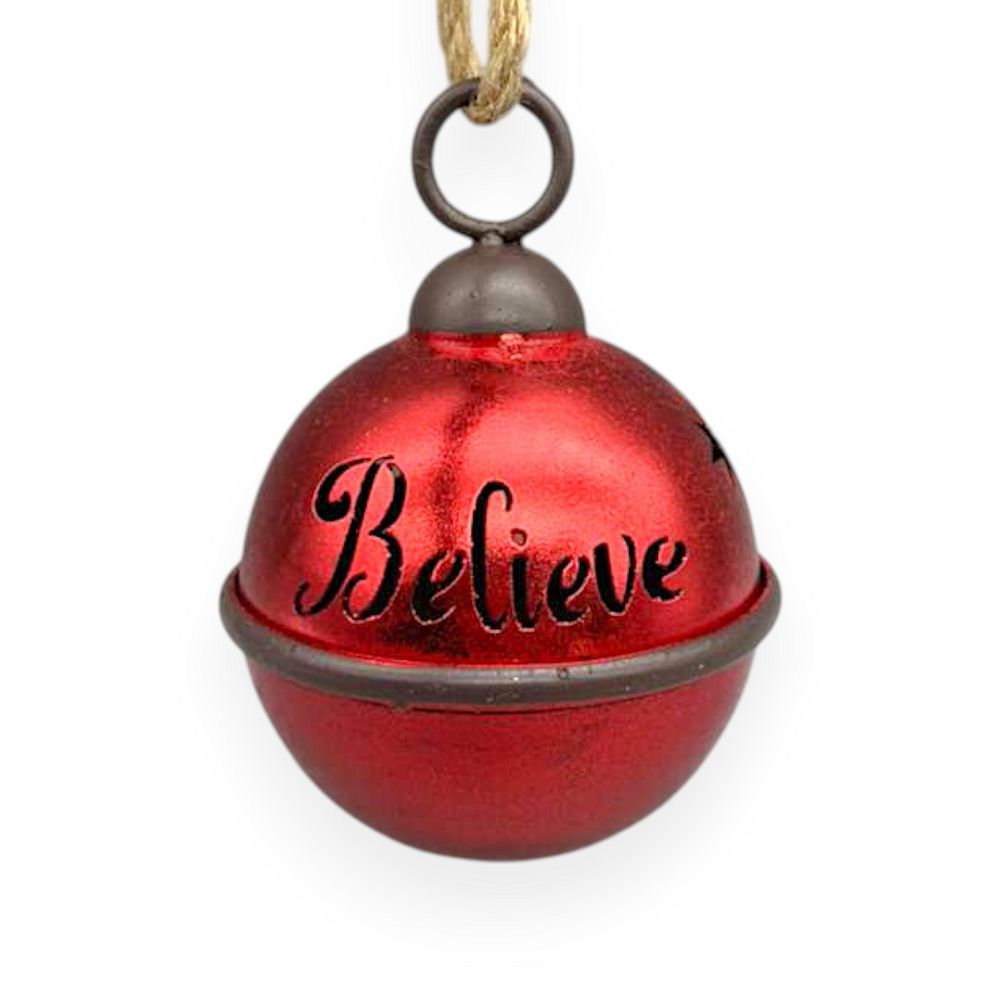 Believe Christmas Bell 5"