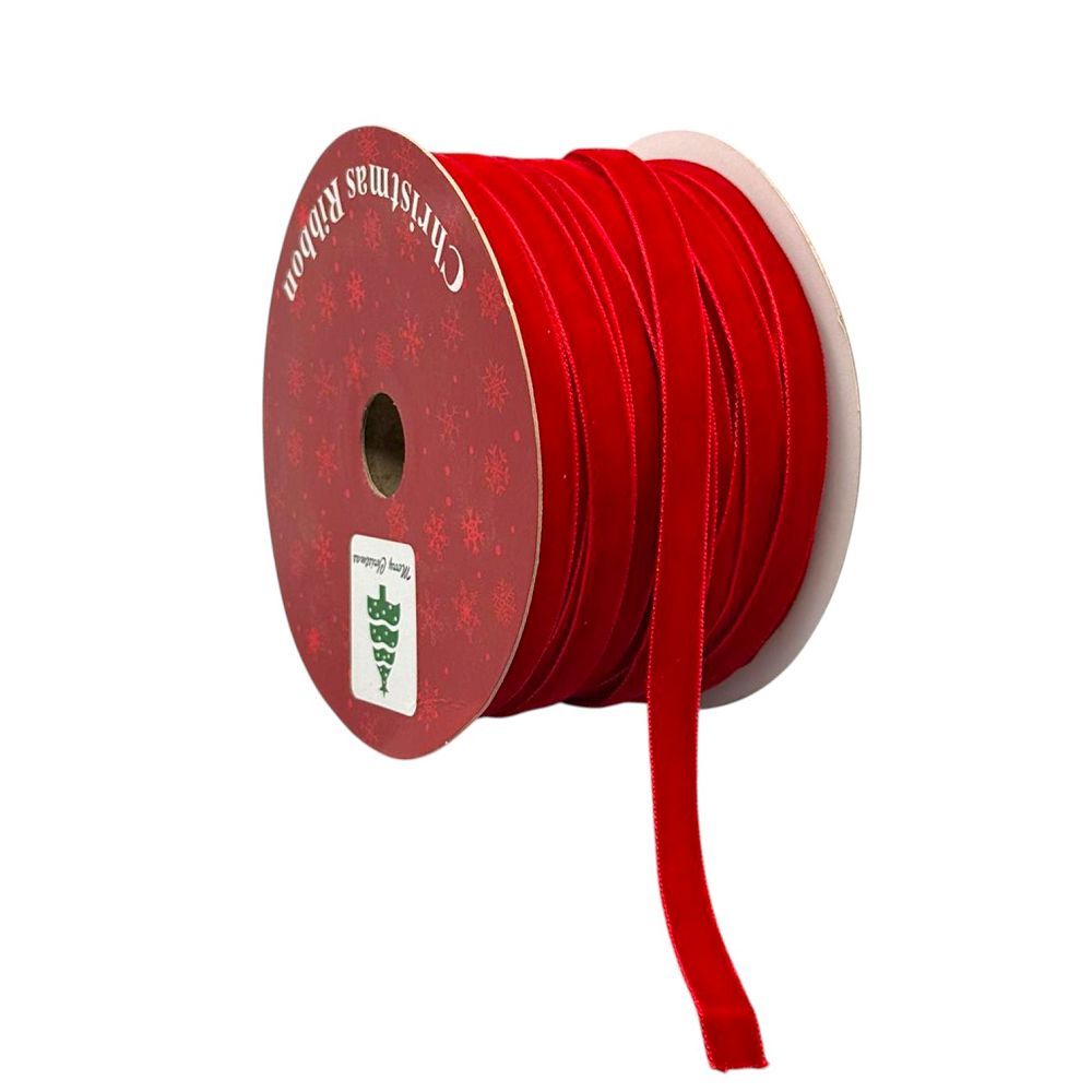 Velvet Christmas Ribbon 50YDS