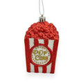 Glitter Popcorn Orn 4"
