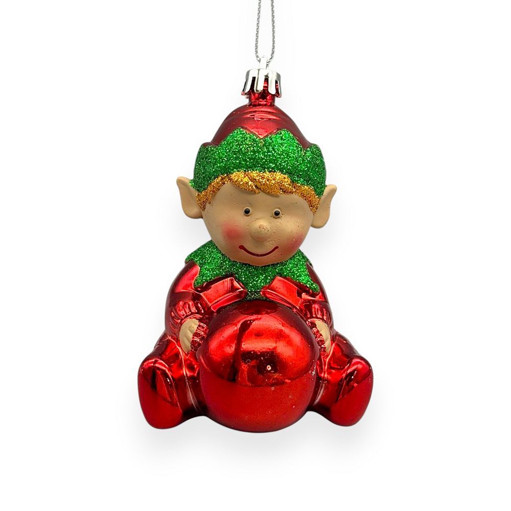 Elf Ornament 4"