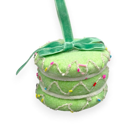 Macaron Christmas Ornament 2.5"