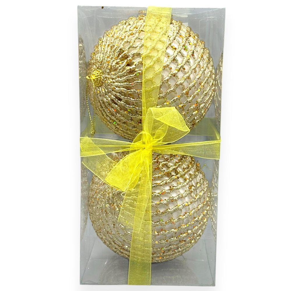 Luxury Glitter Mesh Ball 5"