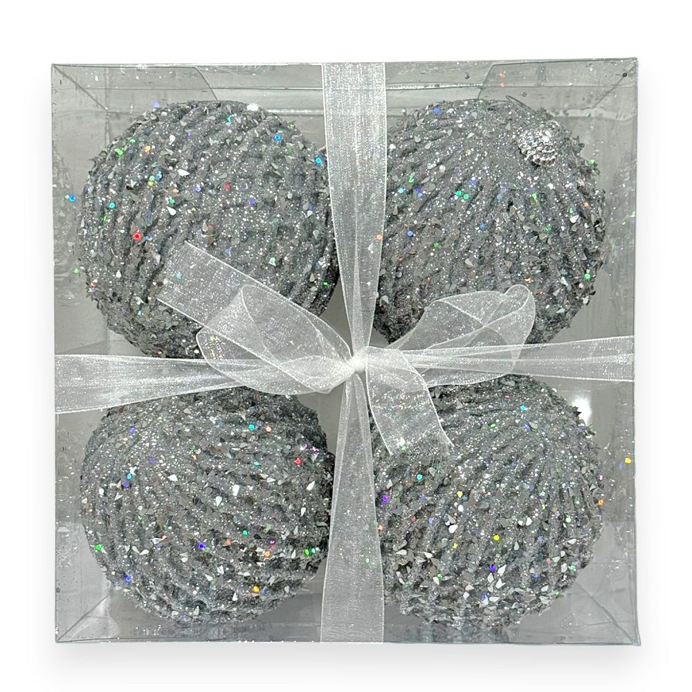 Deluxe Chunky Glitter Ball 4"