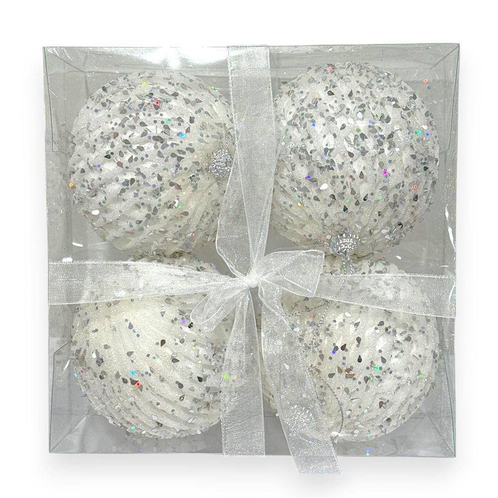 Deluxe Chunky Glitter Ball 4"