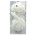 Elegant Pearl Swirl Christmas Ball 5"