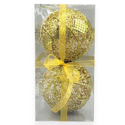 Mirror Mosaic Swirl Christmas 5"