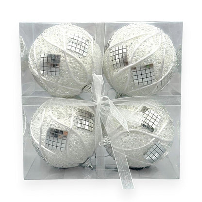 Mirror Mosaic Swirl Christmas 4"