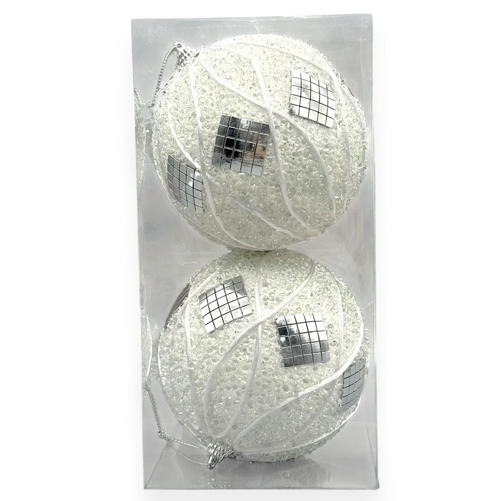 Mirror Mosaic Swirl Christmas 5"