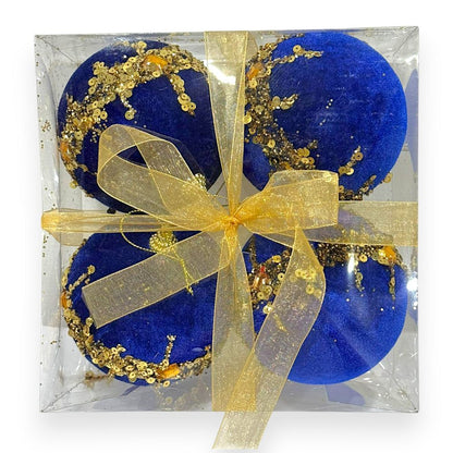 Luxury Velvet Sequin Christmas 4"
