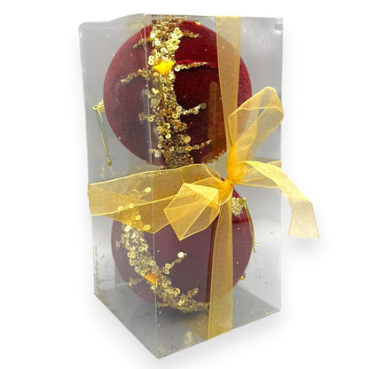 Luxury Velvet Sequin Christmas 5"