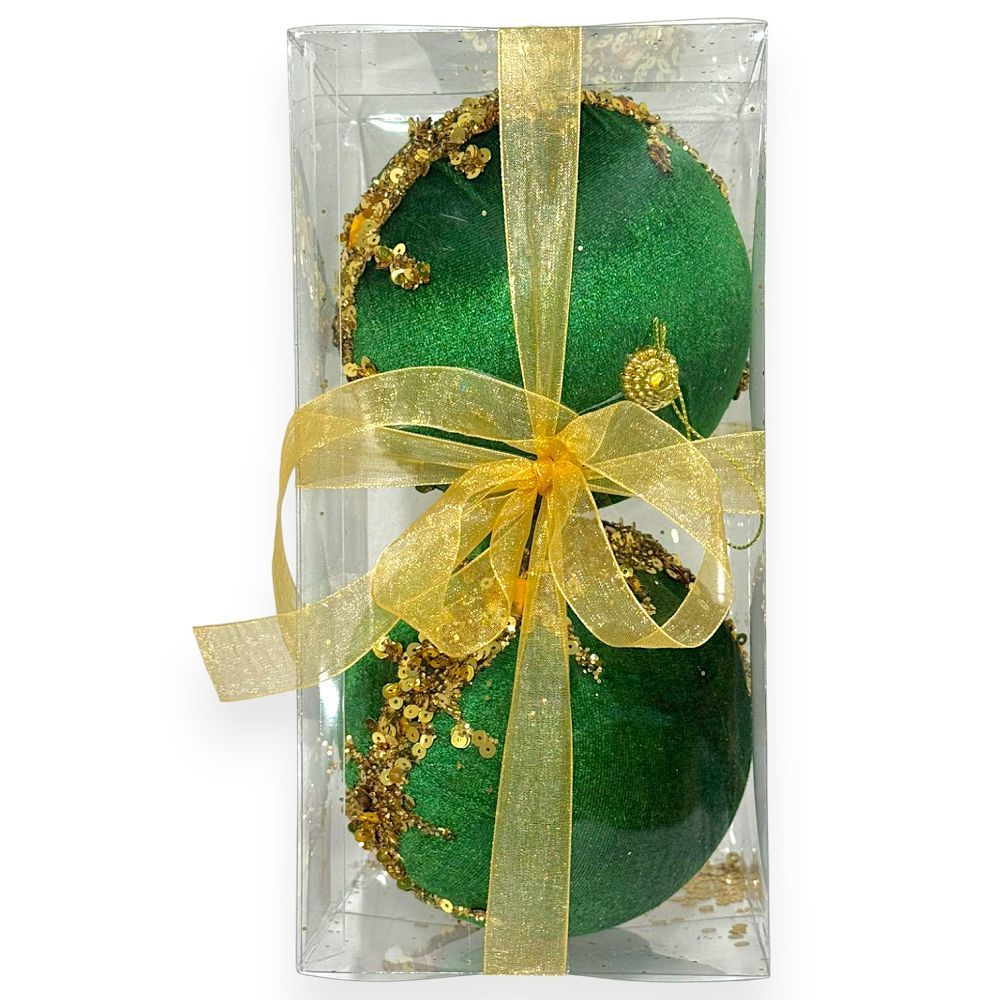 Luxury Velvet Sequin Christmas 5"