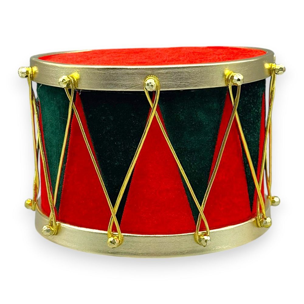 Christmas Drum Red & Green