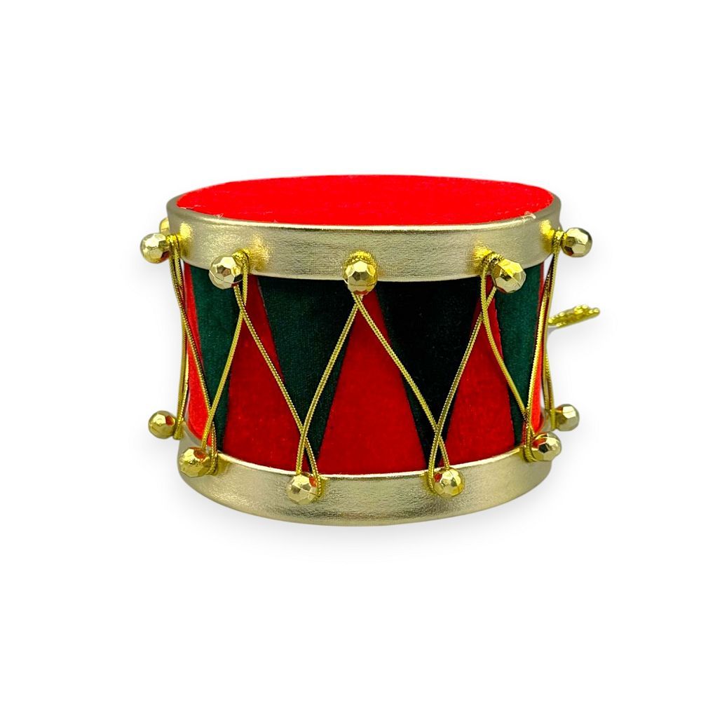 Christmas Drum Red & Green