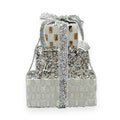 Stacked Sequin Gift Box 3.5"