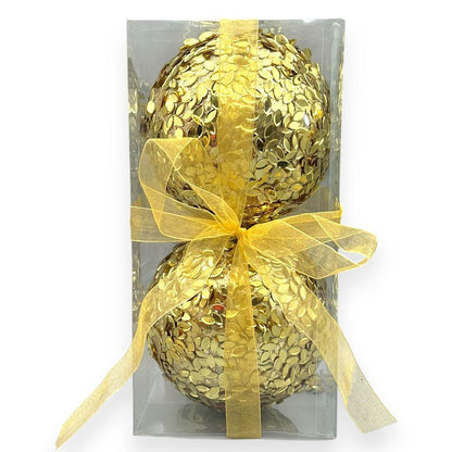 Deluxe Sequin Ornaments 5"