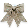 Glitter Christmas Bow 12"x14"